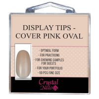 Display Tips - Cover Pink Oval